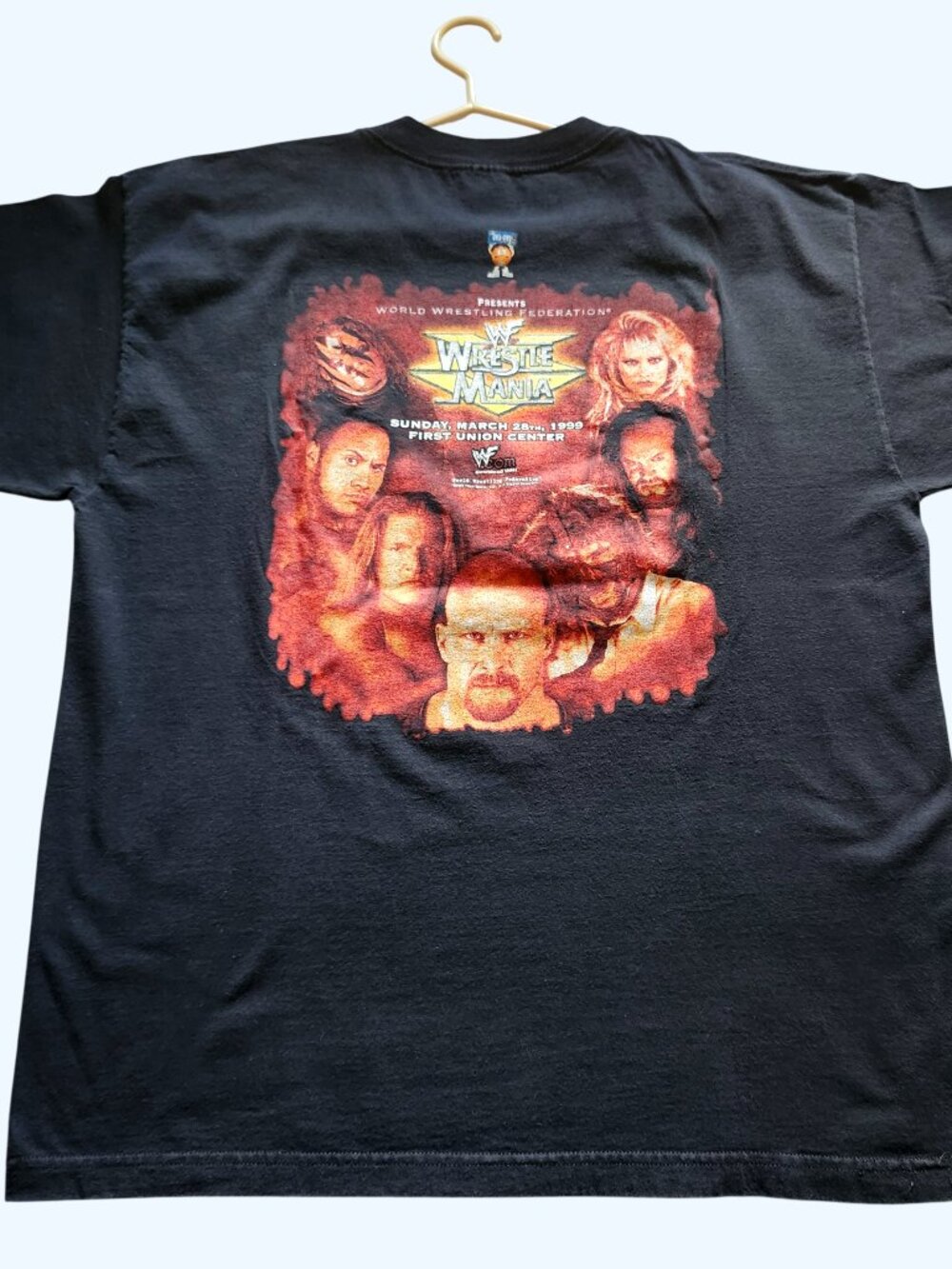Vintage Wrestle Mania 1999 Rare Collector Tee Shirt